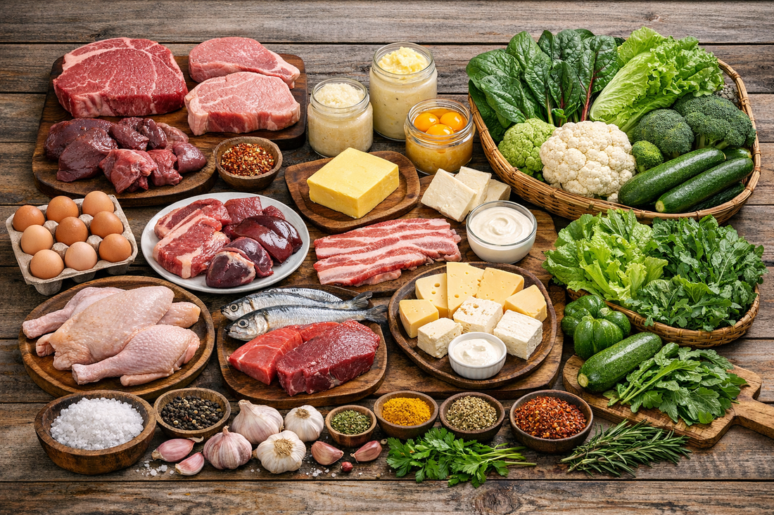 Alimentación Cetogénica con Alimentos Reales🥑