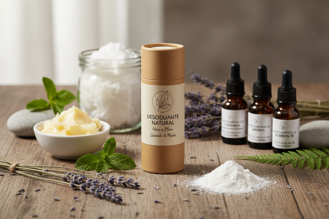 Desodorante Natural 100 % Efectivo: protección real sin tóxicos